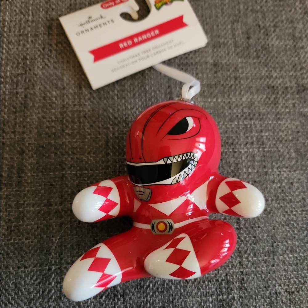 Power Ranger Red and White Ranger Figure